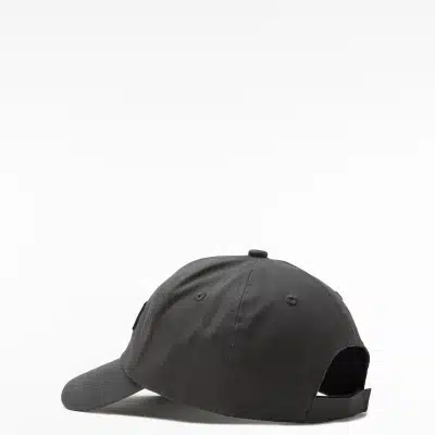 Cappello da baseball grigio Iconic New Milanes. Ricamo nero. 